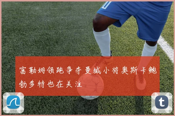 富勒姆领跑争夺曼城小将奥斯卡鲍勃多特也在关注